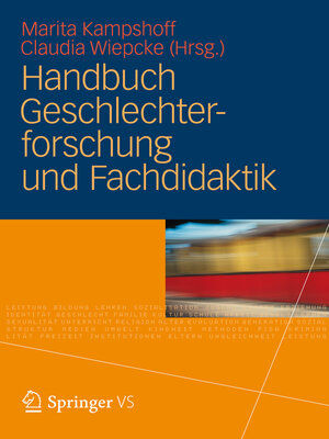 cover image of Handbuch Geschlechterforschung und Fachdidaktik